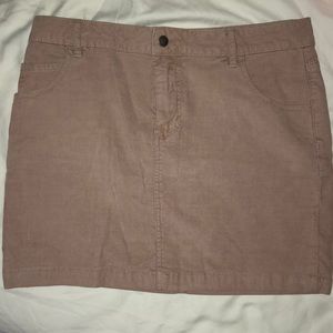 MAUVE CORDUROY URBAN OUTFITTERS SKIRT
